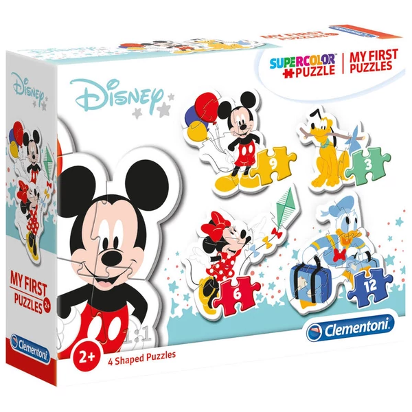 Disney Mickey - Az első puzzle-öm 3-6-9-12 db-os