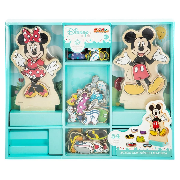 Disney Minnie mágneses fa öltöztető készlet