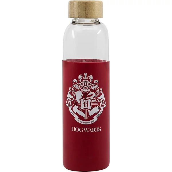 Harry Potter szilikon bevonatú üvegkulacs 585ml