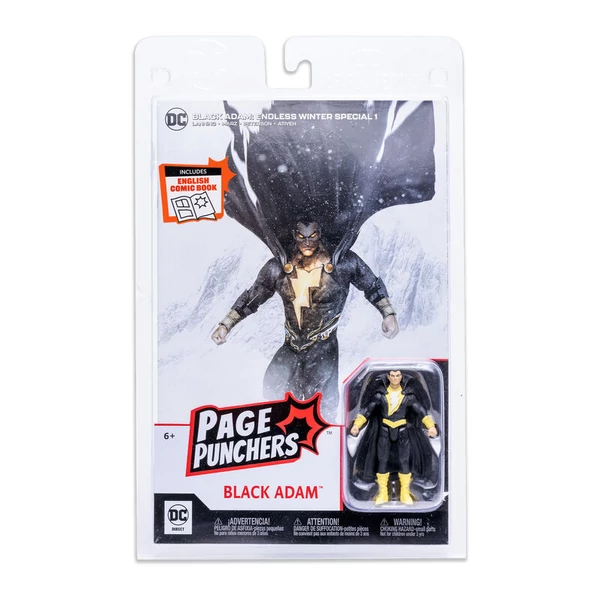 DC Comics Endless Winter + Black Adam figura 7cm