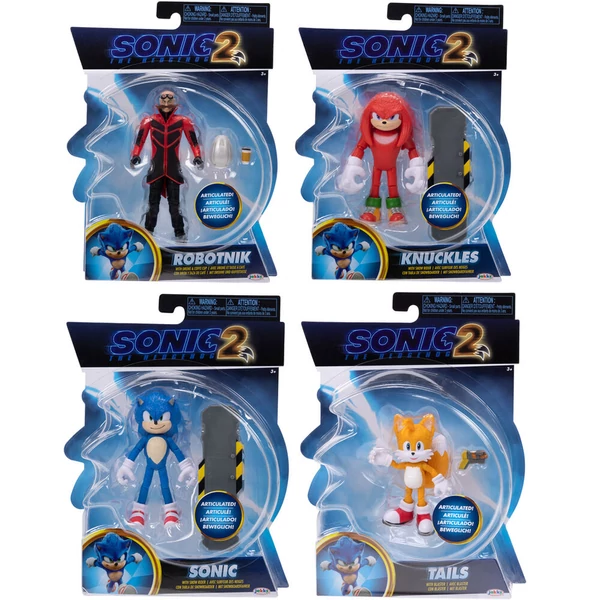 Sonic the Hedgehog Sonic 2 válogatott figura 10 cm