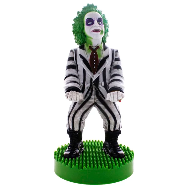 Beetlejuice figura tartókonzol Cable guy 20cm