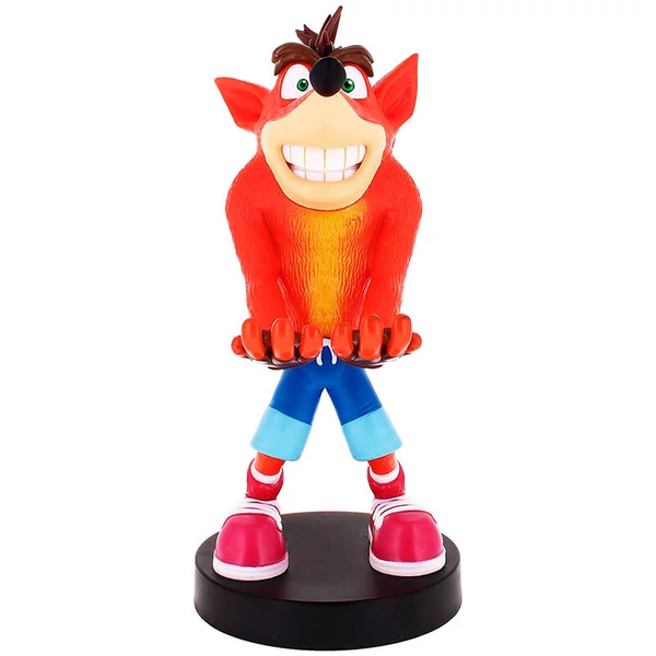 Crash Bandicoot kontroller és telefontartó Cable guy 20 cm