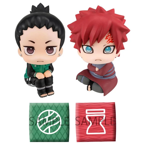 Naruto Shippuden - Shikamaru Nara és Gaara Look up figura szett 11 cm