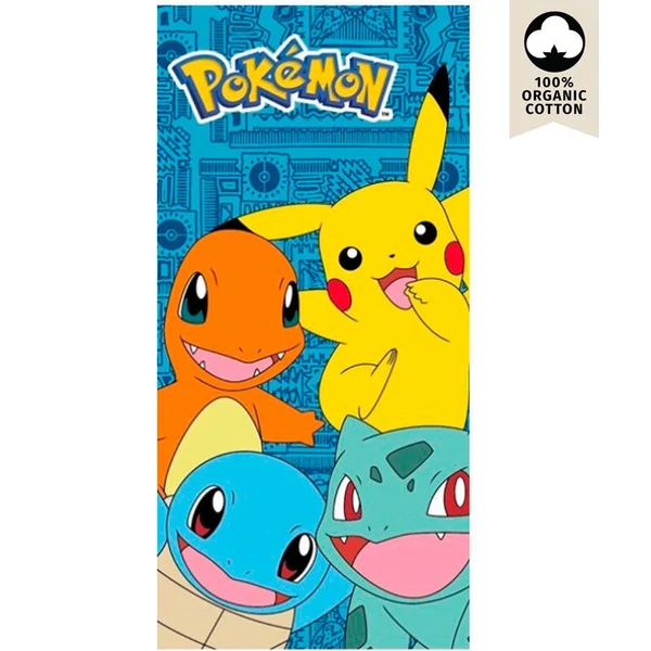 Pokémon pamut strandtörölköző