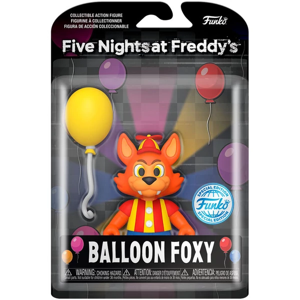 Balloon Foxy akciófigura - Five Nights at Freddy's Exclusive 12,5cm