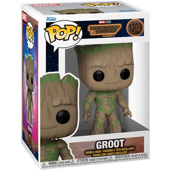 POP figura Marvel A galaxis őrizői 3 Groot