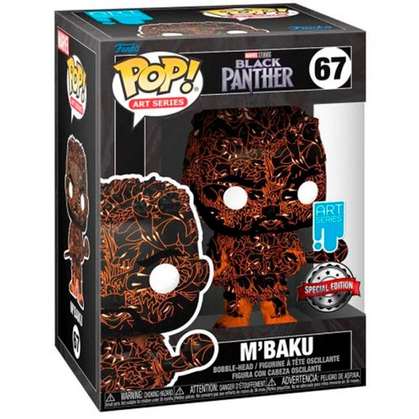 Marvel Fekete Párduc - M'Baku Artist + Tok Exkluzív POP figura