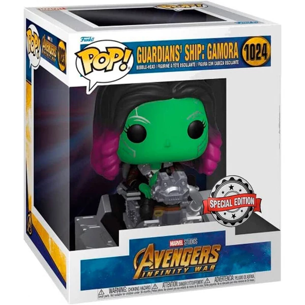 Funko POP! Marvel Bosszúállók: Végtelen háború Gamora (Őrzők hajója) exkluzív figura