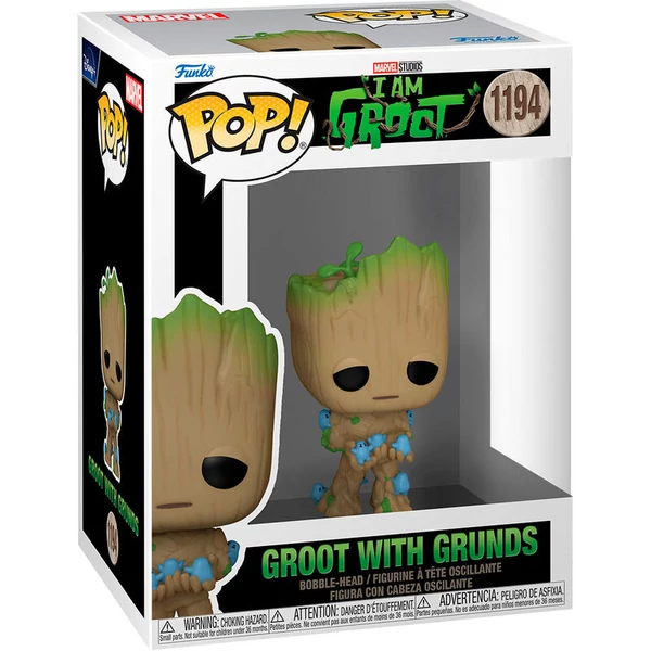 POP figura Marvel I am Groot - Groot Grund-okkal