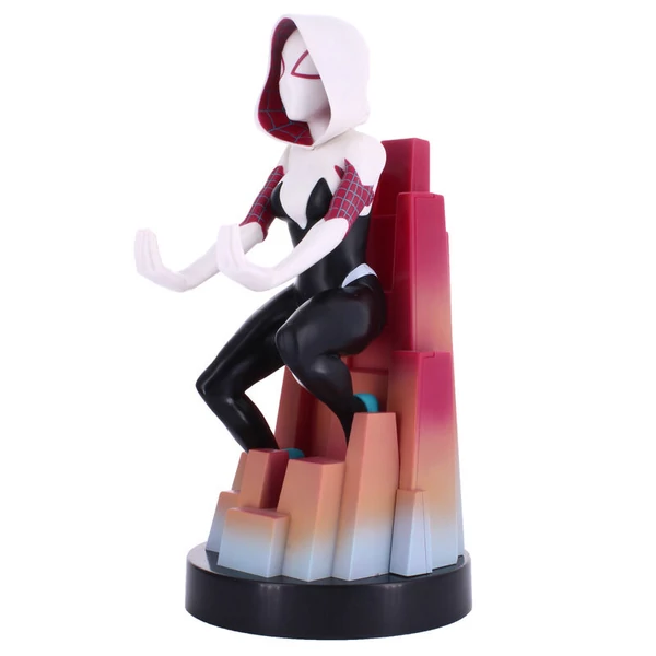 Marvel Spiderman Spider Gwen figura telefontartó és kontroller tartó 20cm