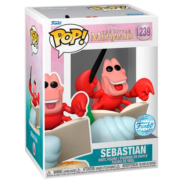 Disney A kis hableány Sebastian exkluzív POP figura