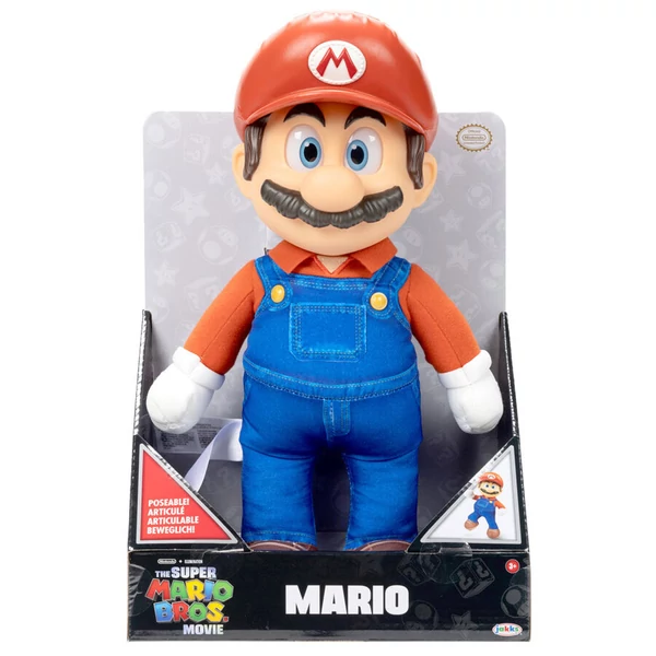 Super Mario Bros: A film - Super Mario plüssjáték 30 cm