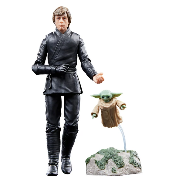 Star Wars The Book of Boba Fett Luke Skywalker & Grogu figura 15cm