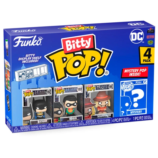 Bitty POP DC Comics Batman 4 darabos szett
