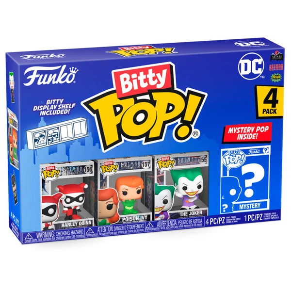 Bitty POP DC Comics Harley Quinn 4 darabos szett