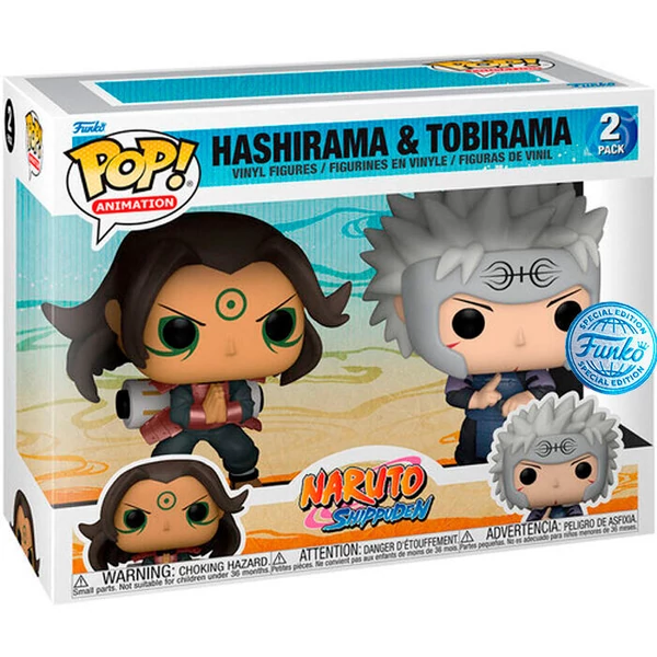 Funko POP! Naruto Shippuden Hashirama & Tobirama exkluzív 2 darabos készlet