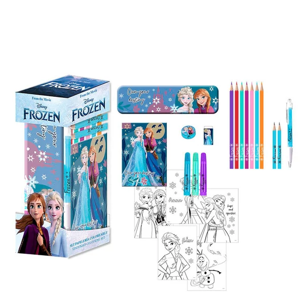 Disney Jégvarázs színező írószer készlet