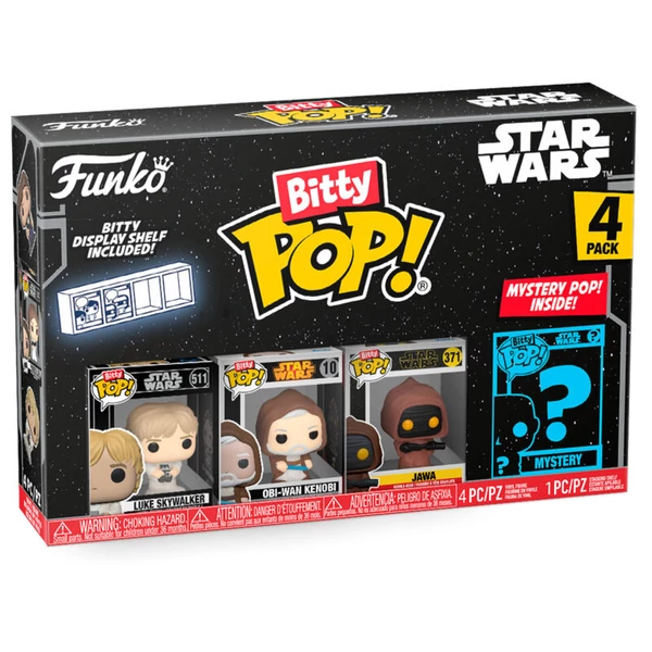 Bitty POP Star Wars Luke 4 darabos szett