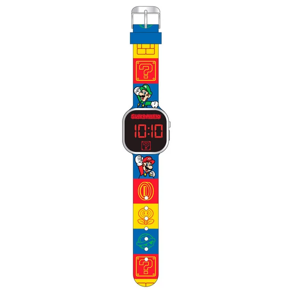 Super Mario LED karóra