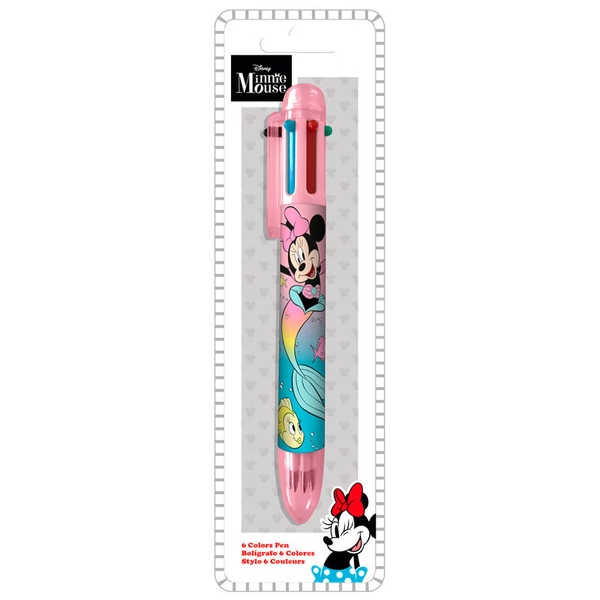 Disney Minnie egér 6 színű toll