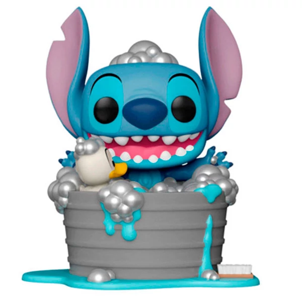POP Deluxe figura Disney Lilo és Stitch - Stitch fürdőkádban Exkluzív