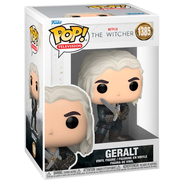POP figura The Witcher Geralt karddal