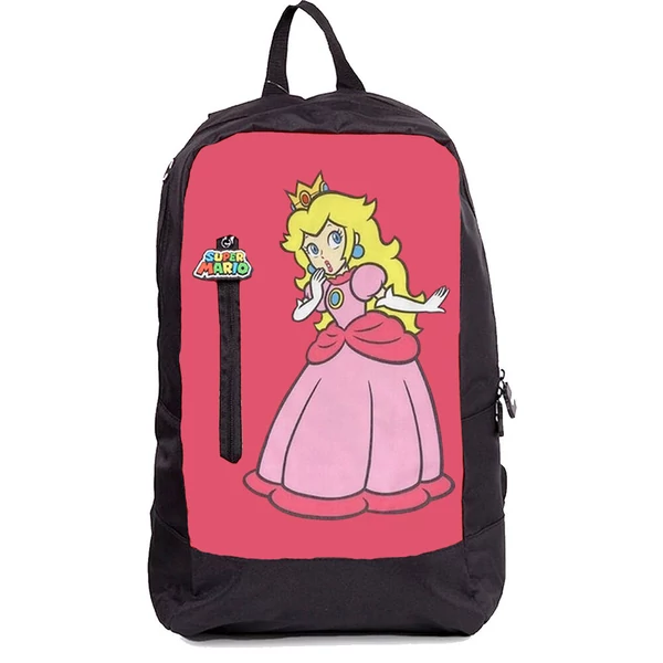 Super Mario Bros Peach hercegnő hátizsák 40 cm