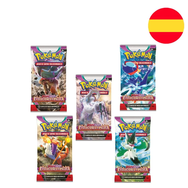 Spanyol Pokémon Paldeai Fejlődések kártyajáték csomag