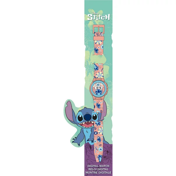Disney Stitch digitális karóra