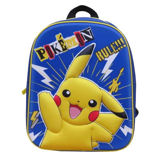 Pokemon Pikachu 3D hátizsák 30 cm