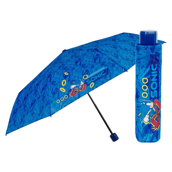 Sonic, a sündisznó manuális összecsukható esernyő 50cm