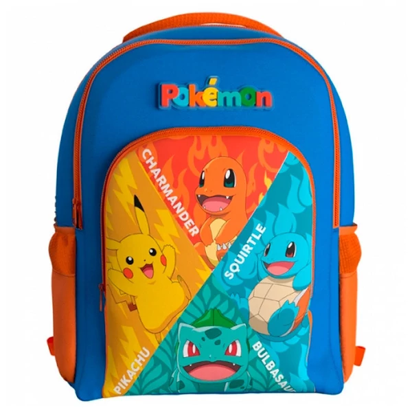 Pokémon Starters gurulós vázra rögzíthető hátizsák 43cm