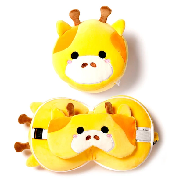Relaxeazzz zsiráfos utazópárna és szemmaszk