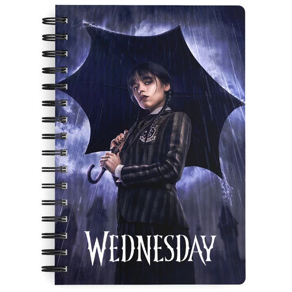 Wednesday Rain A5-ös jegyzetfüzet