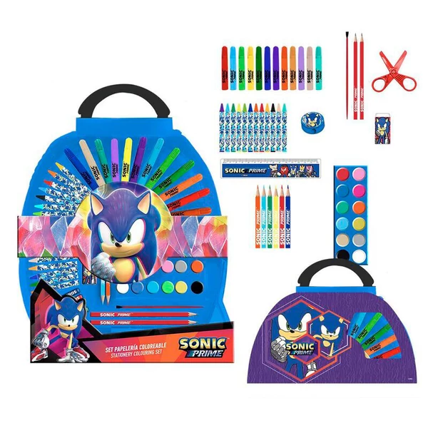 Sonic Prime 50 részes írószer készlet