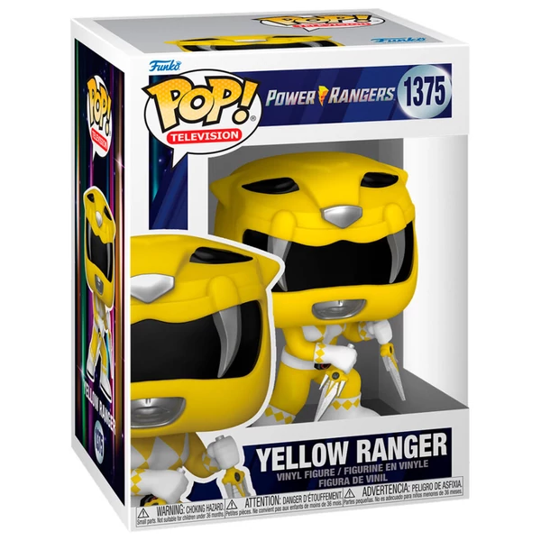 Power Rangers 30. Évforduló Yellow Ranger POP figura