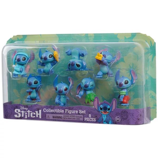 Disney Stitch figura készlet, 5 cm