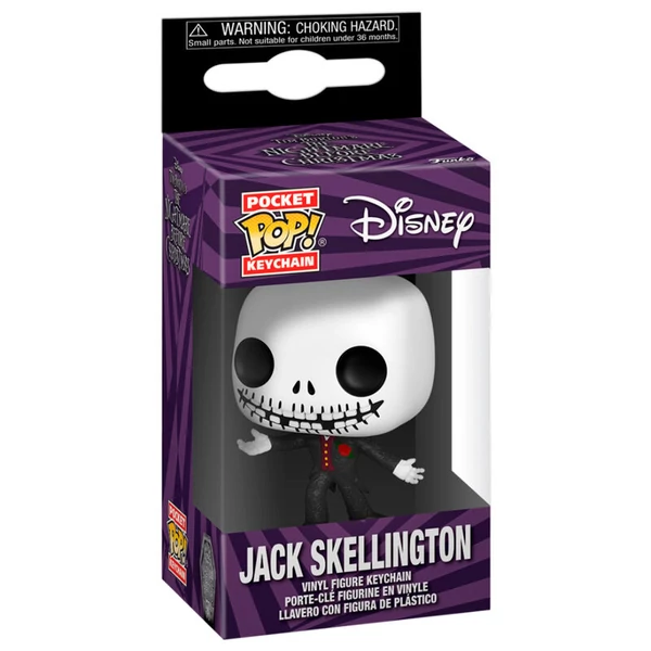 Pocket POP kulcstartó Karácsonyi lidércnyomás 30. évforduló - Jack Skellington