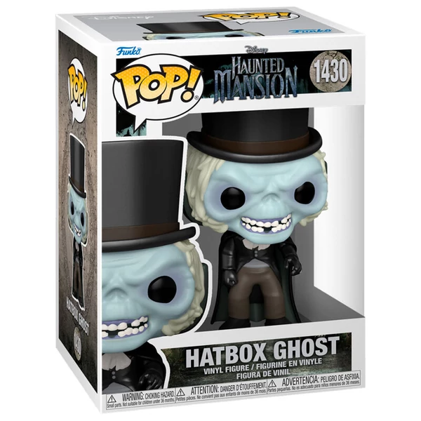 POP figura Disney Haunted Mansion - Hatbox Ghost