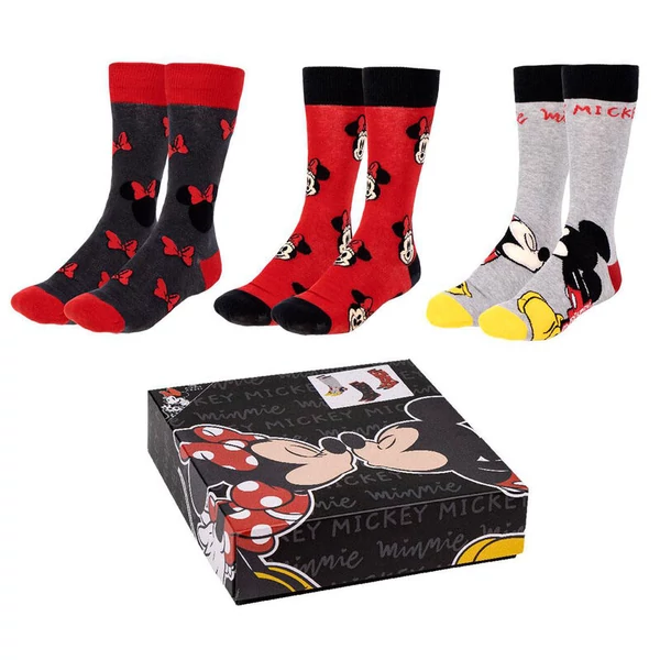 Disney Minnie 3 pár felnőtt zokni csomag