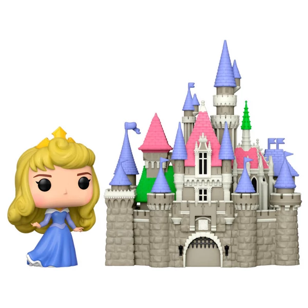 Disney Town Aurora hercegnő kastéllyal POP figura