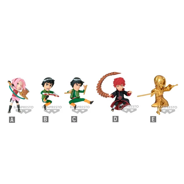 Naruto Shippuden Narutop99 vol.4 world collectable figura 7cm