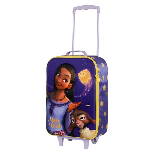Disney Kívánság 3D gurulós bőrönd