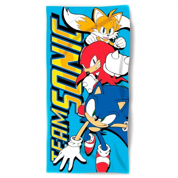 Sonic The Hedgehog pamut strandtörölköző