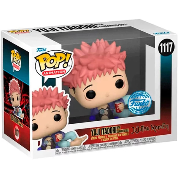 Funko POP Jujutsu Kaisen Yuji Itadori Exclusive figura