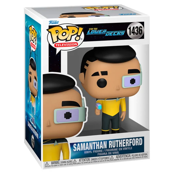 Star Trek Lower Decks Samanthan Rutherford POP figura