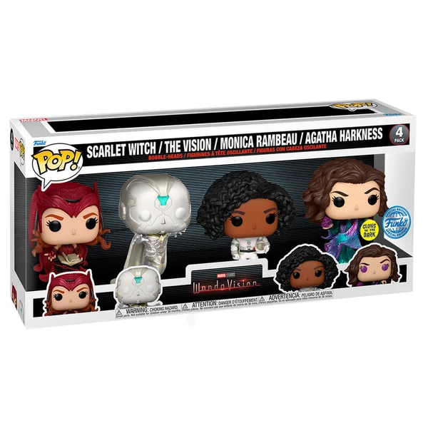 Marvel WandaVision Exkluzív 4 db-os POP figura szett