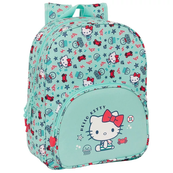 Hello Kitty Sea Lovers rögzíthető hátizsák 34cm