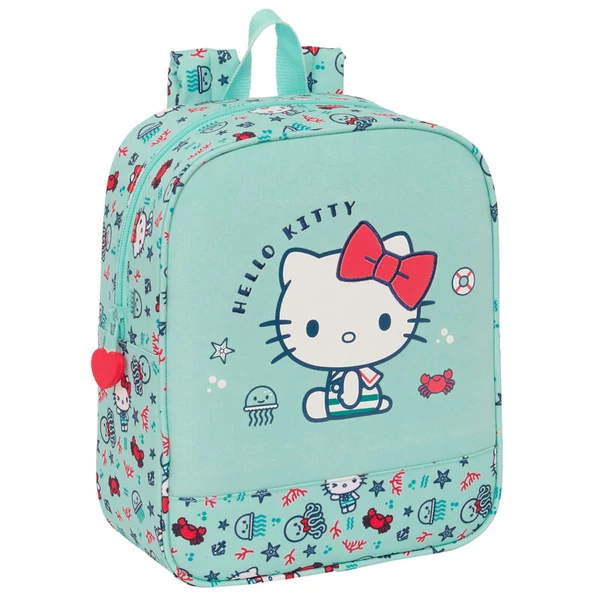 Hello Kitty Sea Lovers rögzíthető hátizsák 27cm